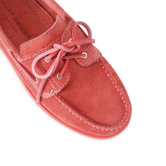 Kurt Geiger London Suede Somerville Boat Shoe Boat Shoes - Image 4