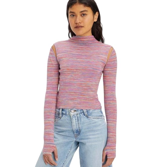 Levis Dames Jupiter Kabelgebreide Trui (Roze) - Image 4