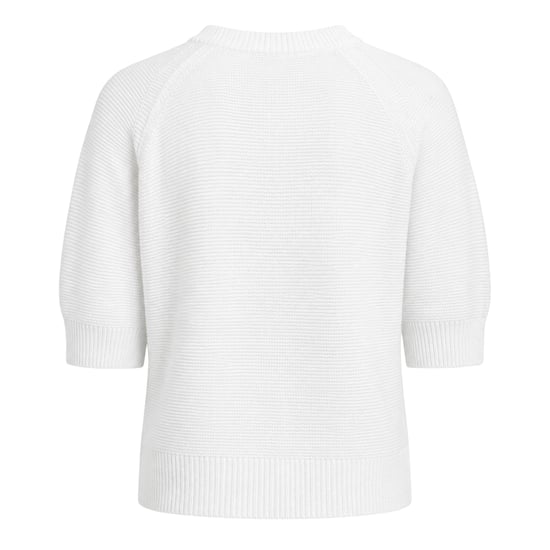 French Connection Womens/Ladies Relaxed Fit 3/4 Sleeve Sweater Top (White) - Image 2