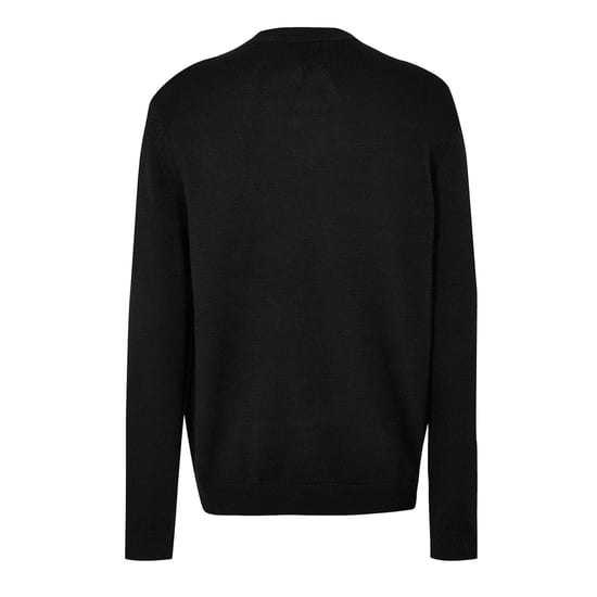 Armani Exchange Unisex-trui met ronde hals en lange mouwen voor volwassenen (Zwart) - Image 2
