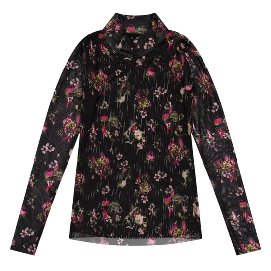 Ted Baker Womens/Ladies Flowers High-Neck Top (Black) - Image 1