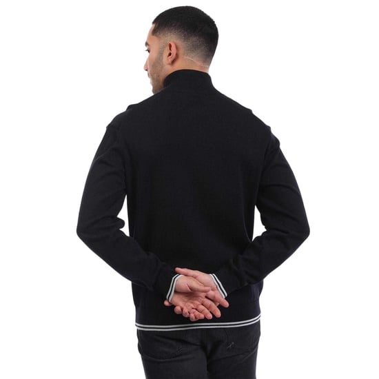 Boss Mens K Zone Cotton Regular Pullover (Mörkblå) - Image 2