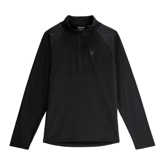 Spyder Heren Grid Fleece Top (Zwart) - Image 2