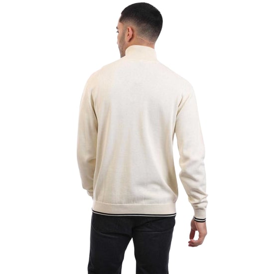 Boss Mens K Zone Cotton Regular Pullover (Vit) - Image 2