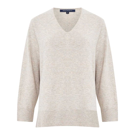 French Connection Womens/Ladies Vhari Jumper (Oatmeal Grey) - Image 2
