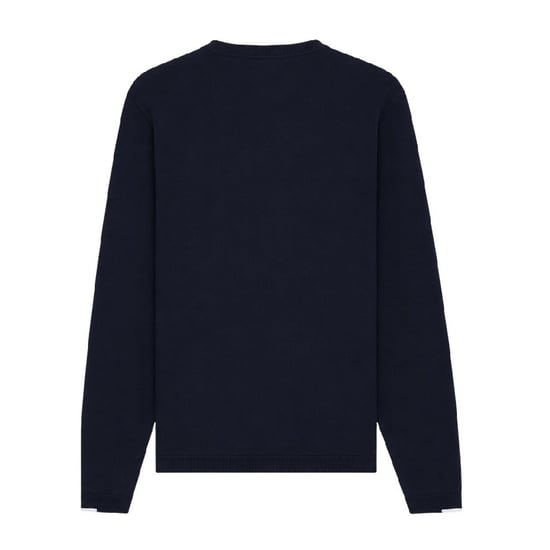 Boss Heren Geborduurde Logo Crew Hals Trui (Donkerblauw) - Image 2