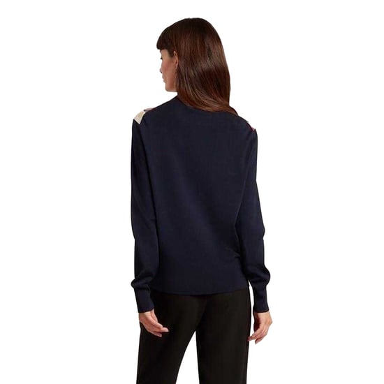 Ted Baker Dames/Dames Gebreide Top (Marine) - Image 2