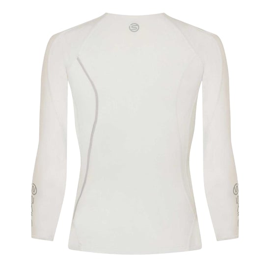 Skins Mens Compression Workout Base Layer Top (White) - Image 2