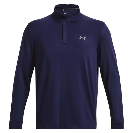 Under Armour Mens Playoff 2.0 Quarter Zip Top (Academy Blue) - Image 1