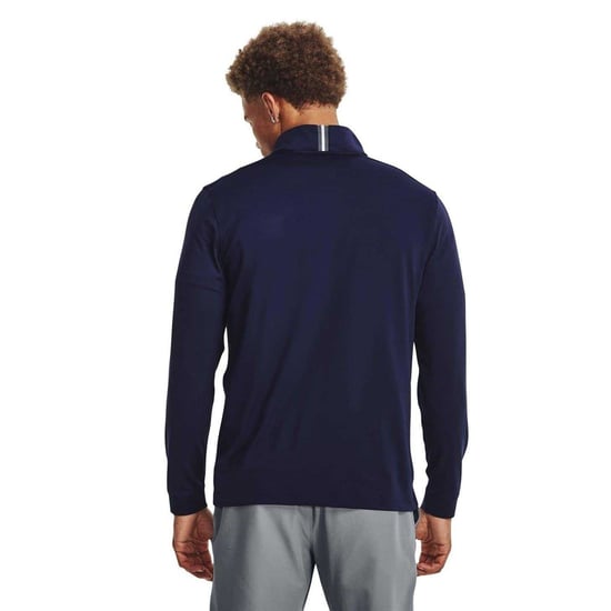 Under Armour Mens Playoff 2.0 Quarter Zip Top (Academy Blue) - Image 2
