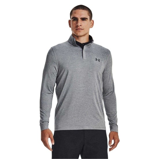 Under Armour Mens Playoff 2.0 Quarter Zip Top (Grey) - Image 3