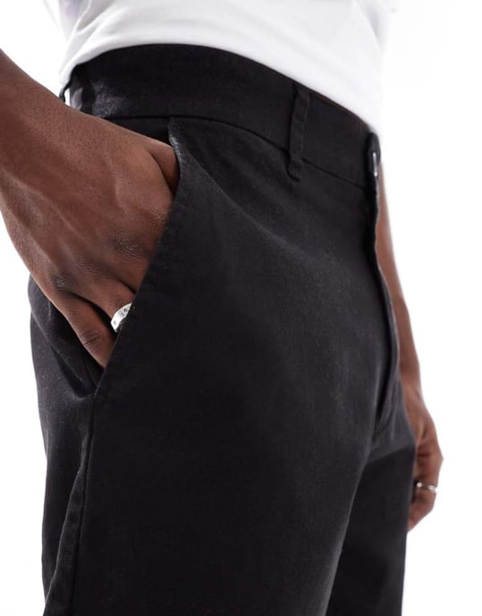 ONLY & SONS loose fit shorts in black - Image 3
