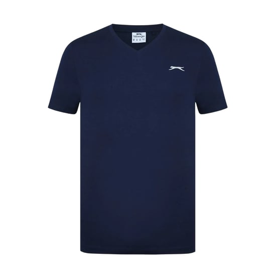 Slazenger Heren Geborduurd Logo Katoenen T-Shirt (Marine) - Image 1