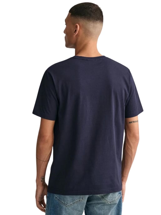 Gant | 2 Pack Mens Embroidered Archive Shield T-Shirt - Image 3