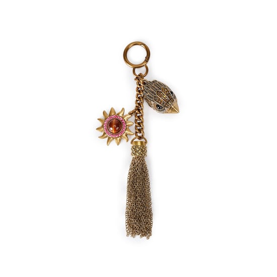 Kurt Geiger London Eagle Tassel Mix Keyring - Image 1
