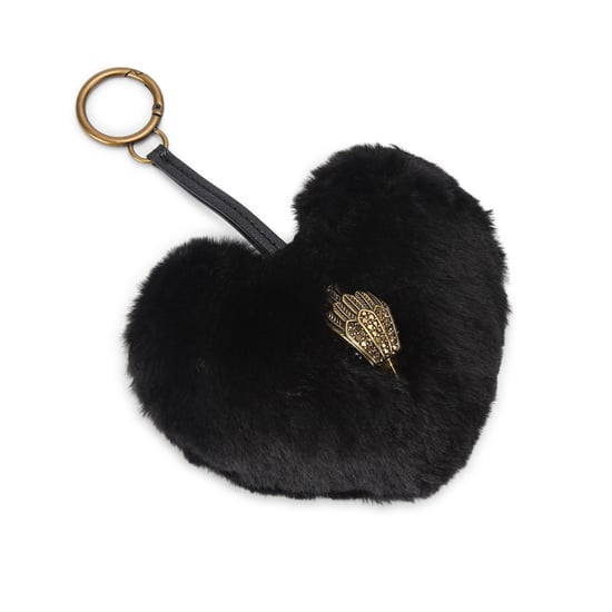 Kurt Geiger London Heart F Fur Charm - Image 2