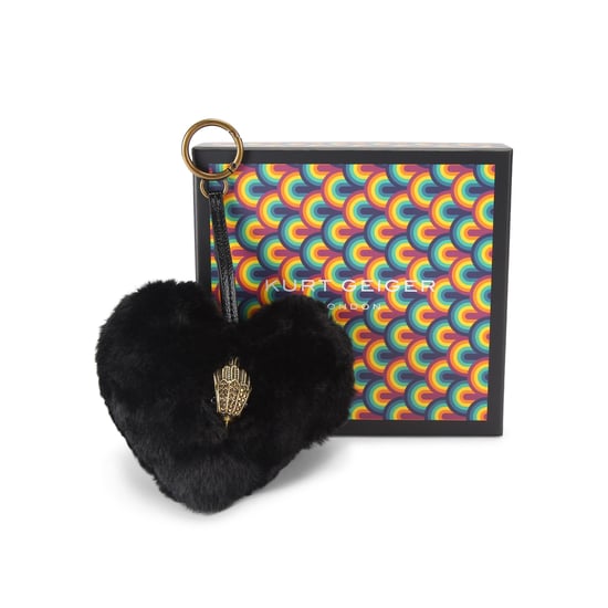 Kurt Geiger London Heart F Fur Charm - Image 3