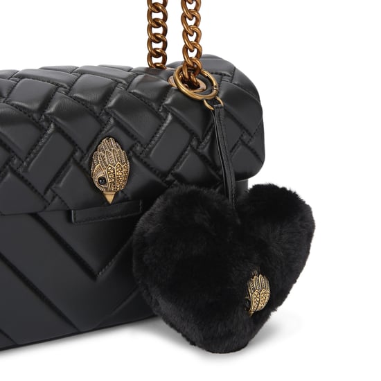 Kurt Geiger London Heart F Fur Charm - Image 4