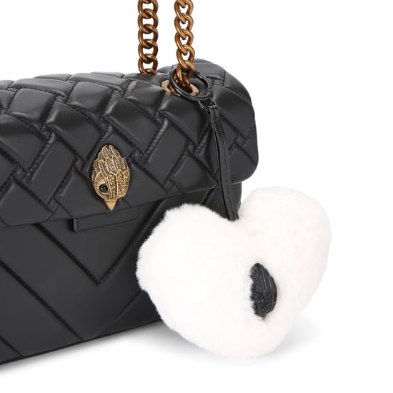 Kurt Geiger London Heart F Fur Charm - Image 4