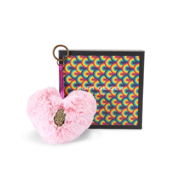 Kurt Geiger London Heart F Fur Charm - Image 3