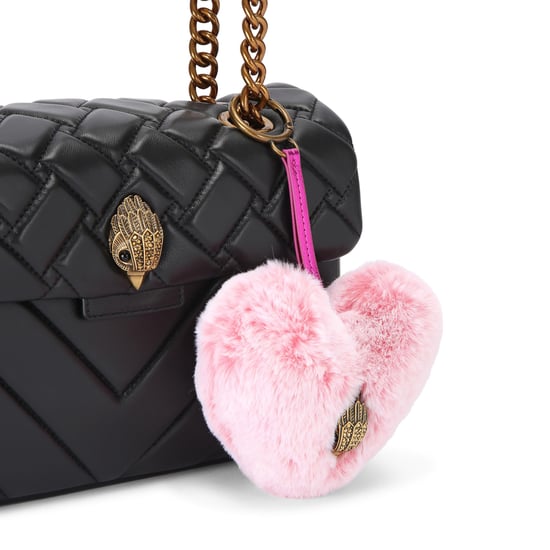 Kurt Geiger London Heart F Fur Charm - Image 4