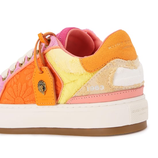 Kurt Geiger London Suede Fabric Southbank Tag Sneakers - Image 3