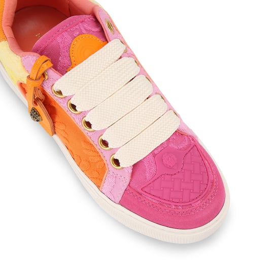 Kurt Geiger London Suede Fabric Southbank Tag Sneakers - Image 4
