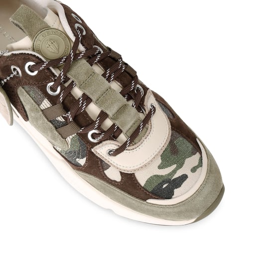 Kurt Geiger London Suede Fabric Kurt Runner Mens Sneakers - Image 4