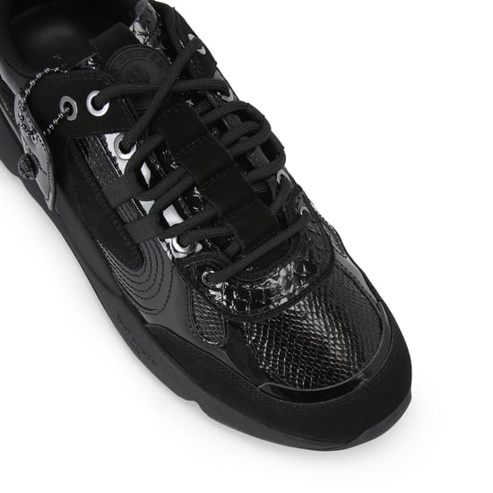 Kurt Geiger London Suede Fabric Kurt Runner Mens Sneakers - Image 4