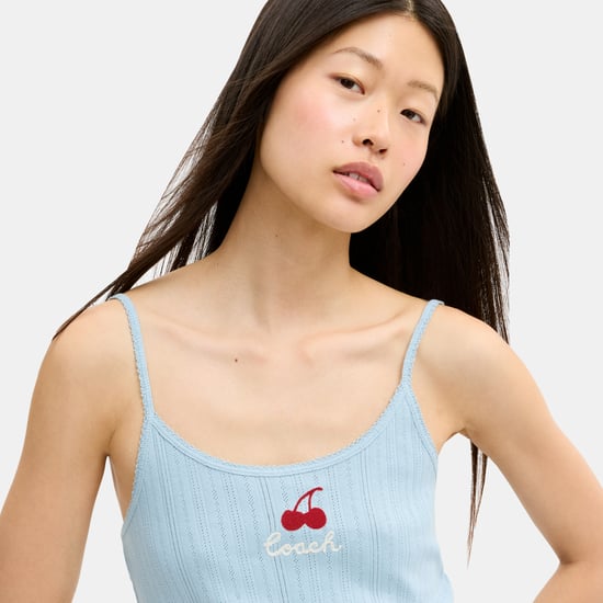Cherry Pointelle Tank - Image 4