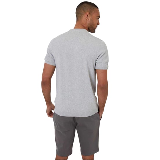 Threadbare Heren Crew Neck Regular T-shirt (Lichtgrijs mergel) - Image 2