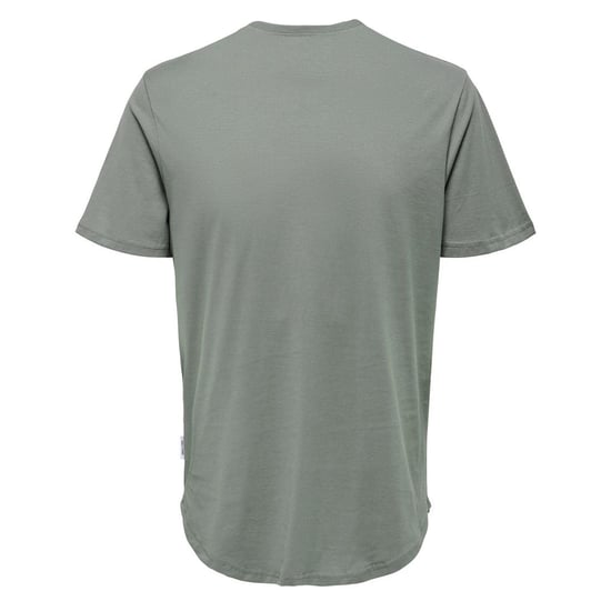 Only and Sons Heren Crew Hals Oversized T-shirt (Grijs) - Image 3