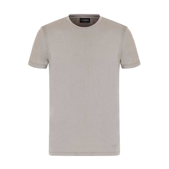 Emporio Armani EA7 Heren Slim T-Shirt met Korte Mouwen (Grijs) - Image 1