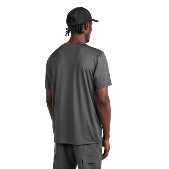 Boss Heren Wedstrijd Logo Crew Hals T-shirt (Grijs) - Image 4