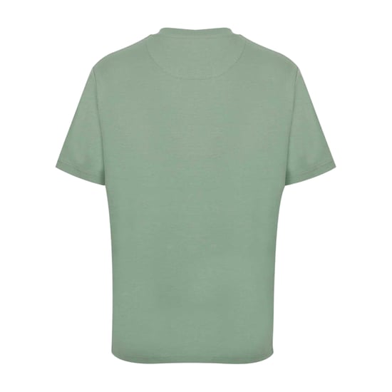 Firetrap Mens Patch Crew Neck T-Shirt (Green) - Image 2