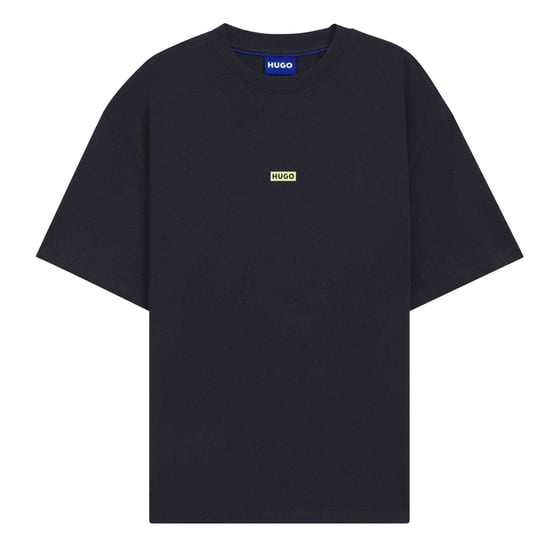 Hugo Boss Mens Nalono Cotton T-Shirt (Navy Blue) - Image 2