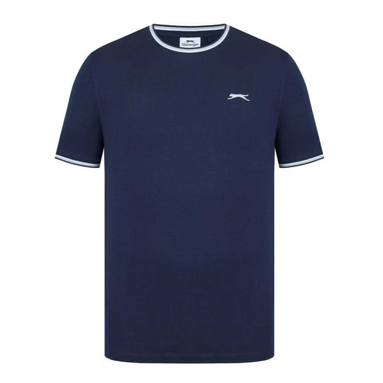 Slazenger Katoenen heren-T-shirt (Marine) - Image 1