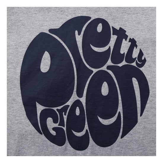 Pretty Green Mens Logo Cotton T-Shirt (Grey) - Image 4