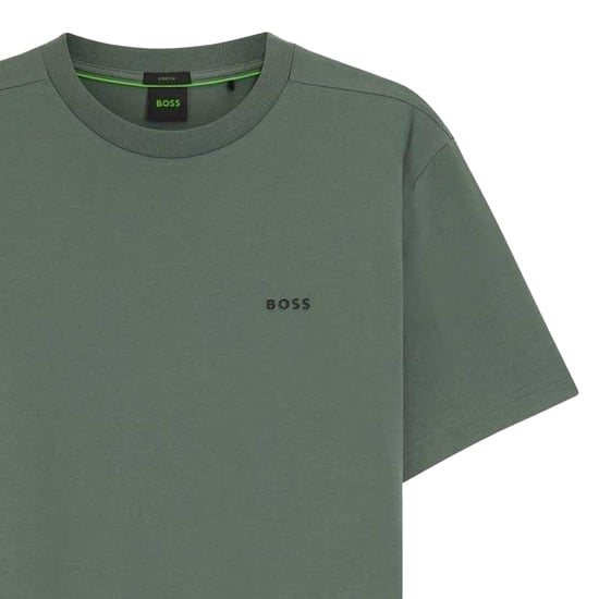 Boss Mens Logo Regular T-Shirt (Grön) - Image 2