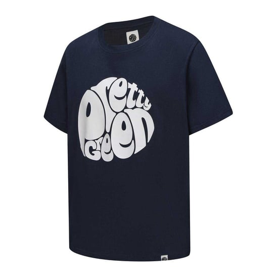 Pretty Green Mens Logo Cotton T-Shirt (Navy) - Image 3