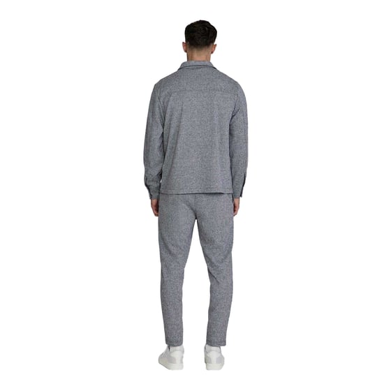 SikSilk Heren Overhemd (Grijs) - Image 2