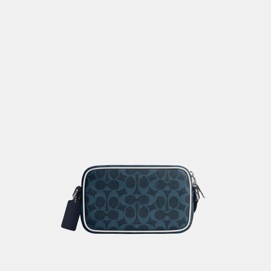 Colton Crossbody Bag 19 In Signature Canvas With Coach Graphic - Image 3