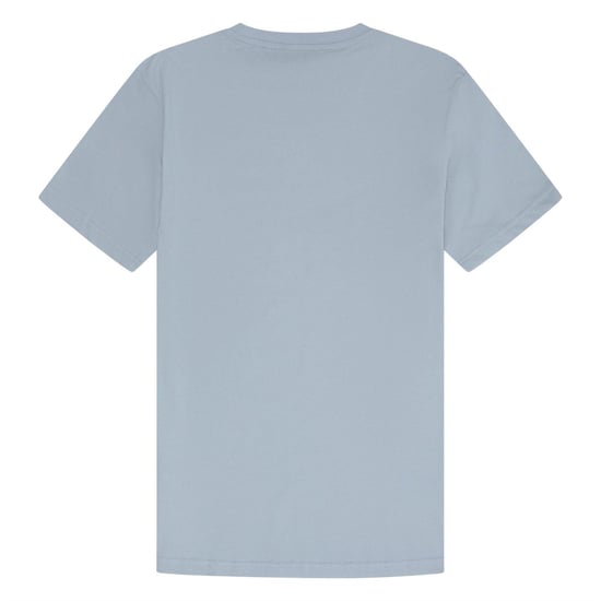 Ellesse Mens Rillas Logo T-Shirt (Light Grey) - Image 2