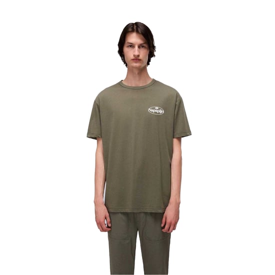 Napapijri Mens Graphic T-Shirt (Green) - Image 1