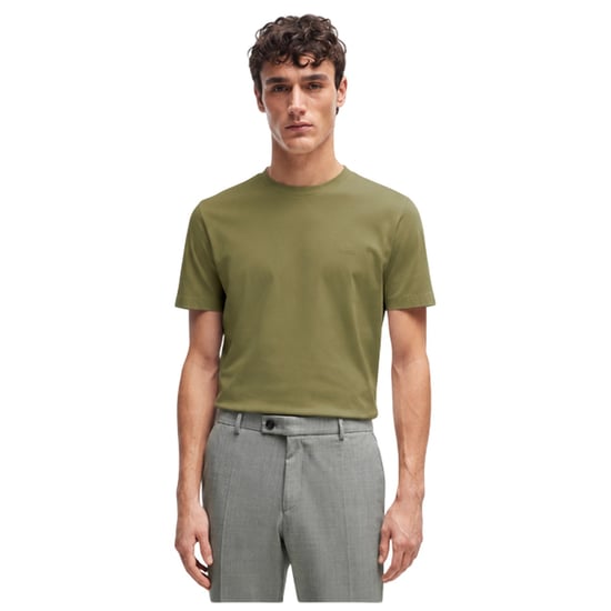Boss Mens Hbb Thompson Tonal Logo T-Shirt (Green) - Image 3