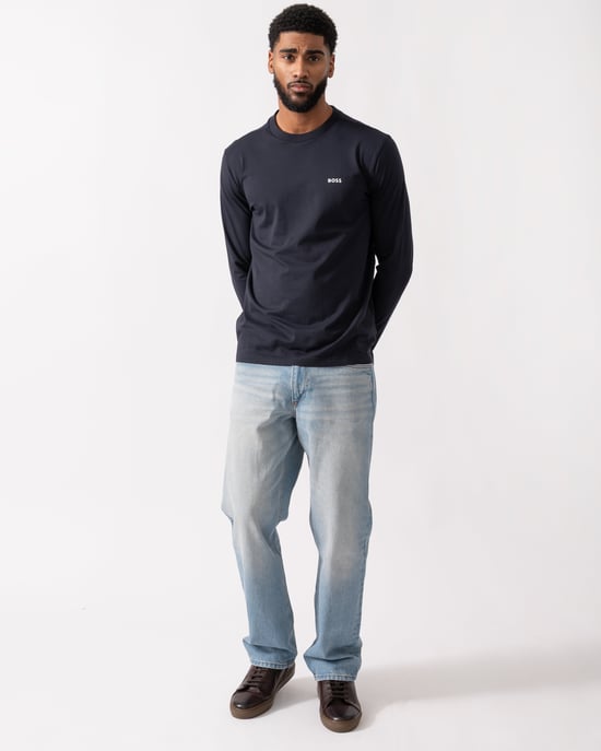 Boss Green T-shirt lange mouw tee long 10256064 01 50506365/402 - Image 3