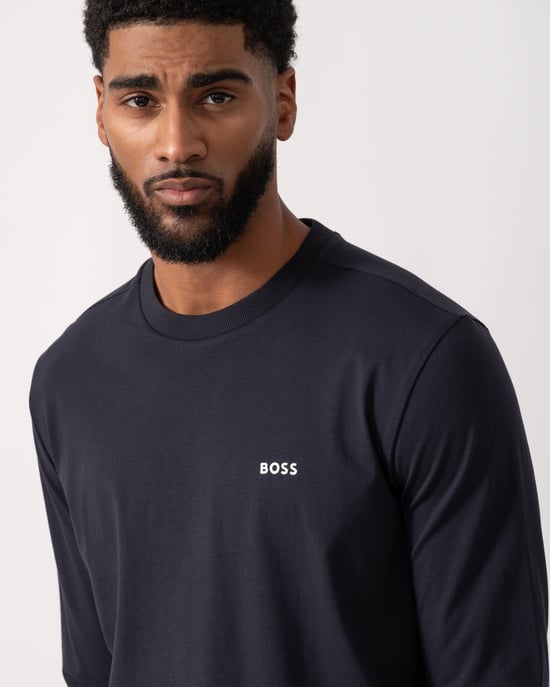 Boss Green T-shirt lange mouw tee long 10256064 01 50506365/402 - Image 4