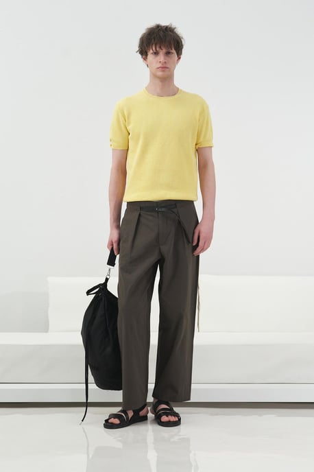 Herrarnas T-shirt med rund hals i bomull - Image 2