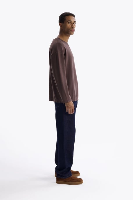 Herrars långärmad t-shirt med rund halsringning - Image 3