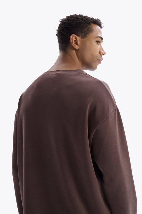 Herrars långärmad t-shirt med rund halsringning - Image 6